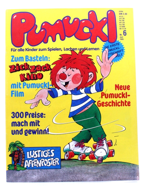 Pumuckl - die erste Pumuckl Zeitschrift der Welt - Bastel & Comic Magazin Nr. 6 (1985)